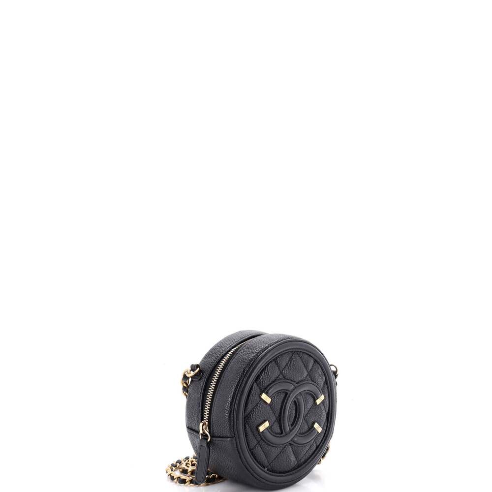 Chanel Filigree Round Clutch With Chain #266109C24B - Picture 2 of 7
